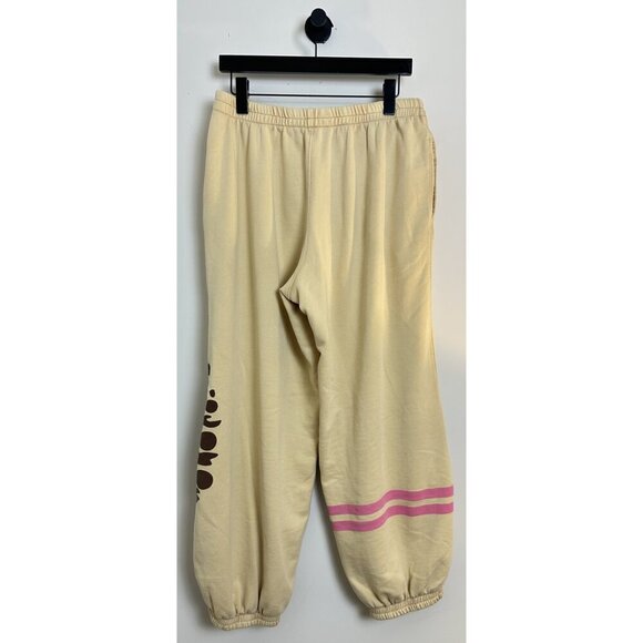 FREE PEOPLE Movement All Star Logo Pants in Pink Sand Size Medium - Picture 7 of 12